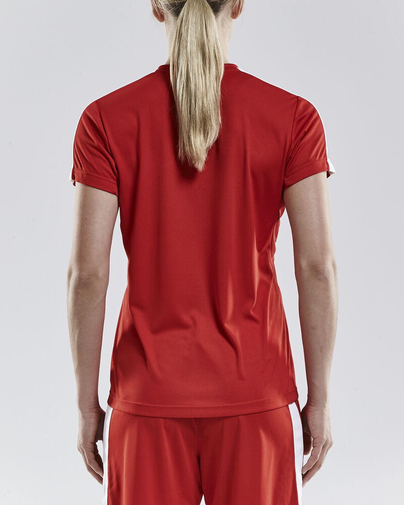 Progress Jersey Contrast W Bright Red