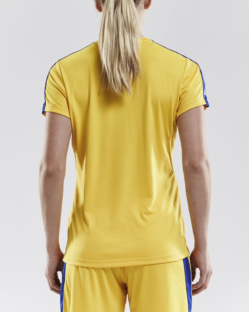 Progress Jersey Contrast W Sweden Yellow/Club Cobolt