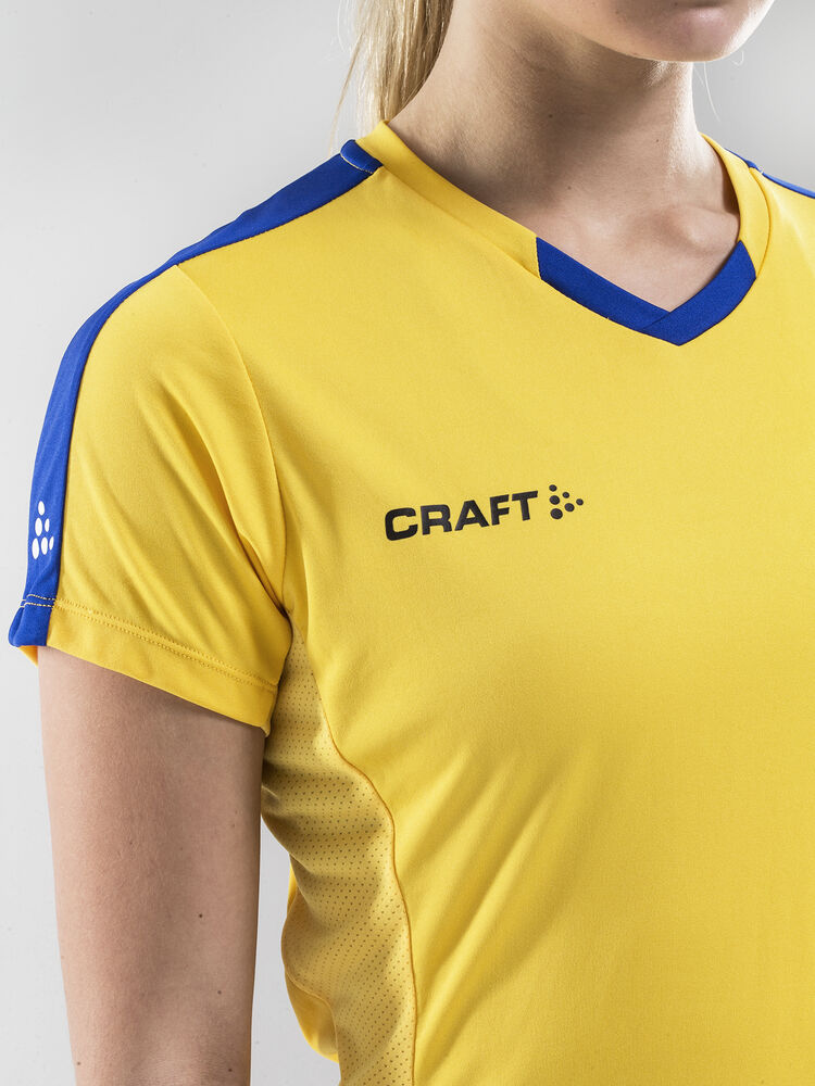 Progress Jersey Contrast W Sweden Yellow/Club Cobolt