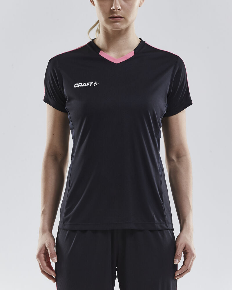 Progress Jersey Contrast W Black/Pop