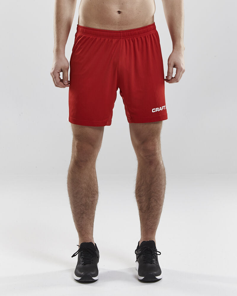 Progress Short Contrast M Bright Red