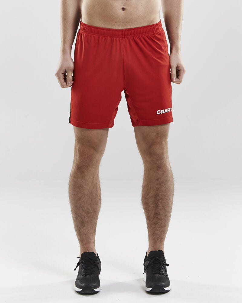 Progress Short Contrast M Bright Red/Black