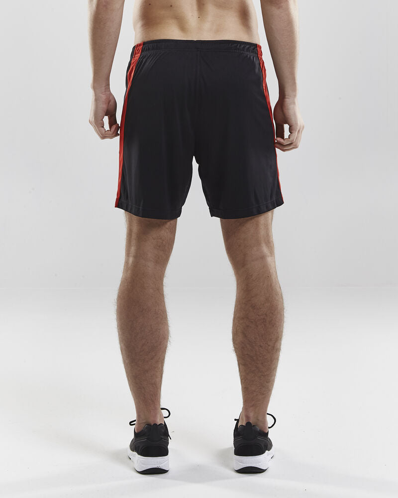 Progress Short Contrast M Black/Bright Red