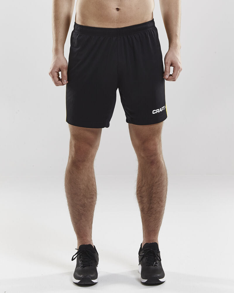 Progress Short Contrast M Black/Sweden Yellow