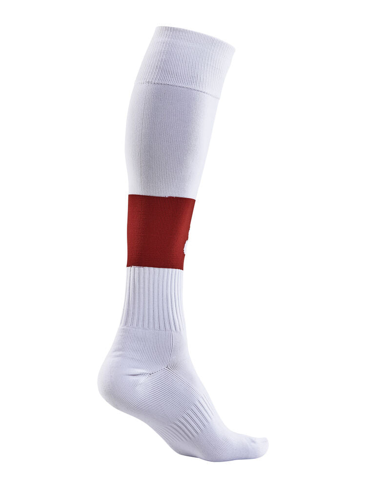 Squad Sock Contrast White/Bright Red