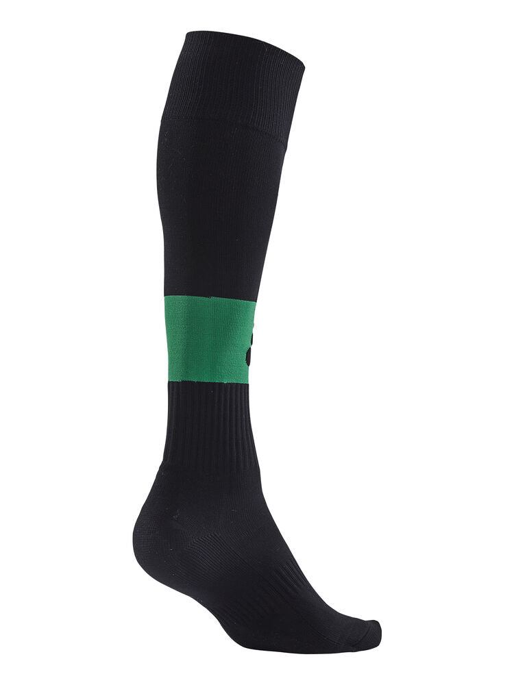 Squad Sock Contrast Black/Team Green