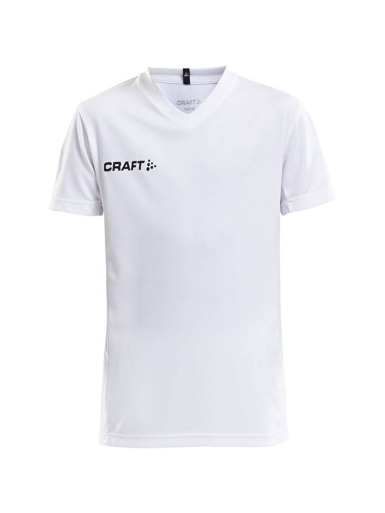 Squad Jersey Solid Jr White 110/116