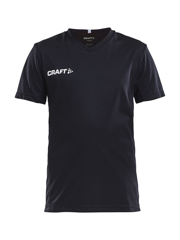 Squad Jersey Solid Jr Black 110/116