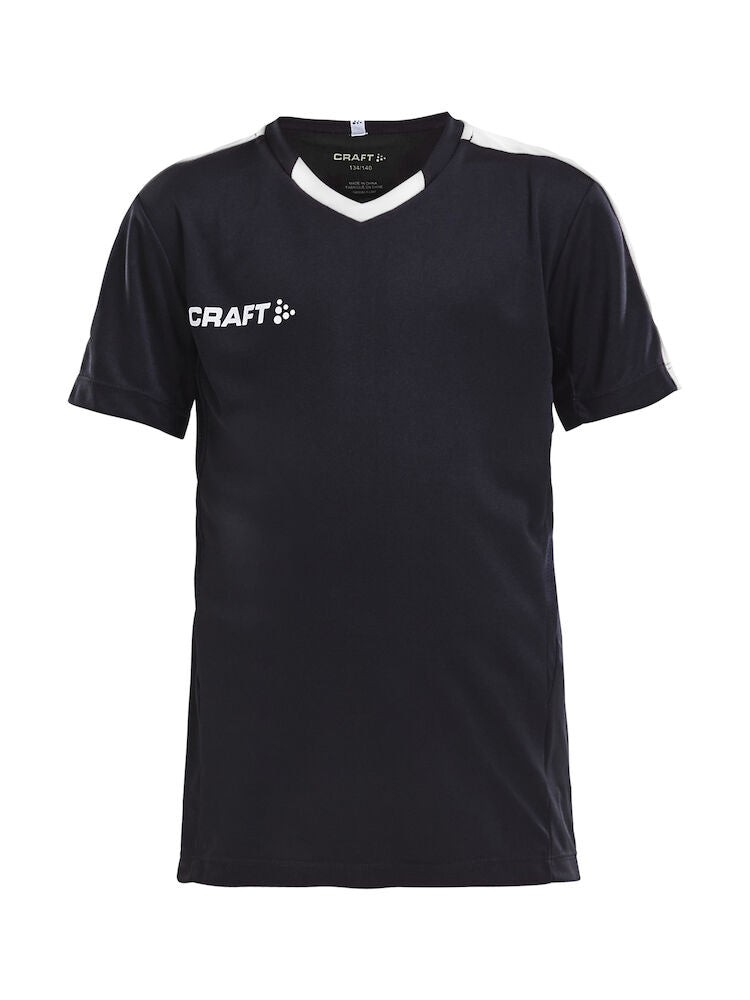 Progress Jersey Contrast Jr Black/White 122/128