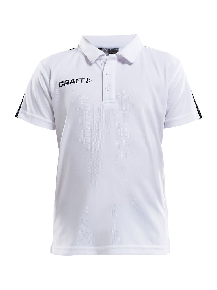 Progress Polo Pique Jr White 122/128
