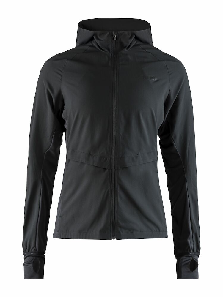 Urban Run Hood Jacket W Black S