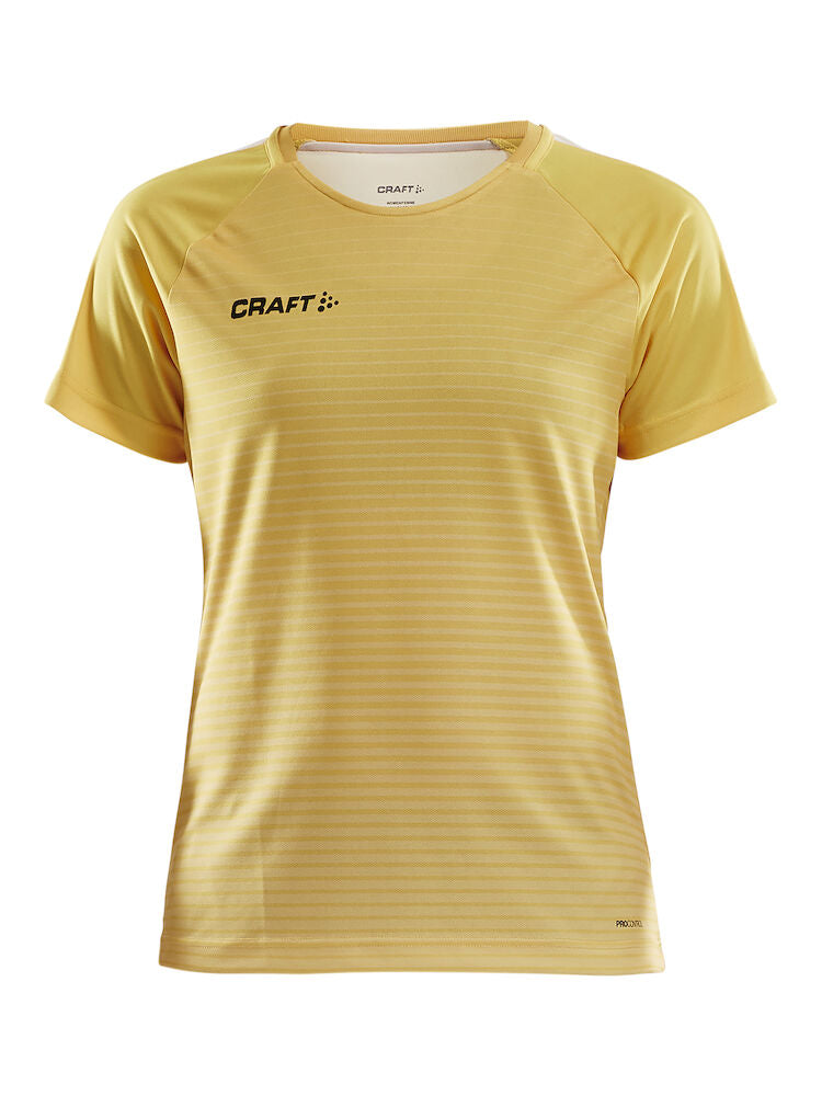 PRO CONTROL STRIPE JERSEY W COB/BR Yellow/Flumi XS