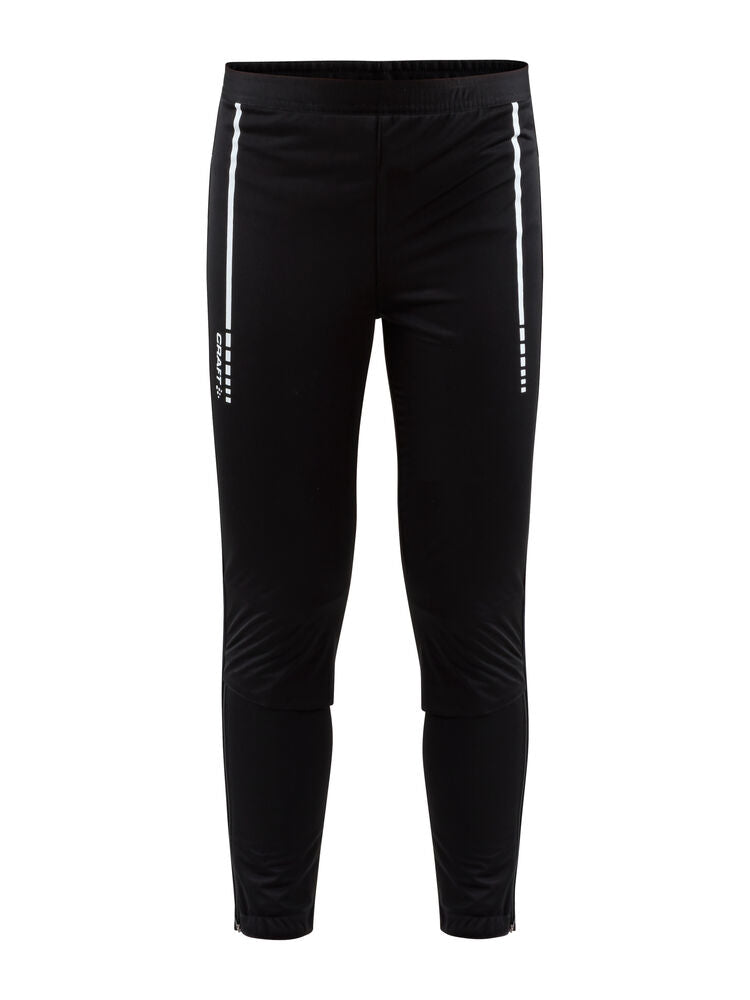Warm Club 3/4 Zip Pants J Black 158/164