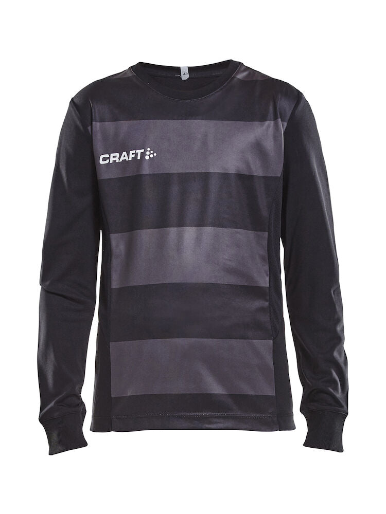 Progress GK LS Jersey wo padding Jr Black 122/128