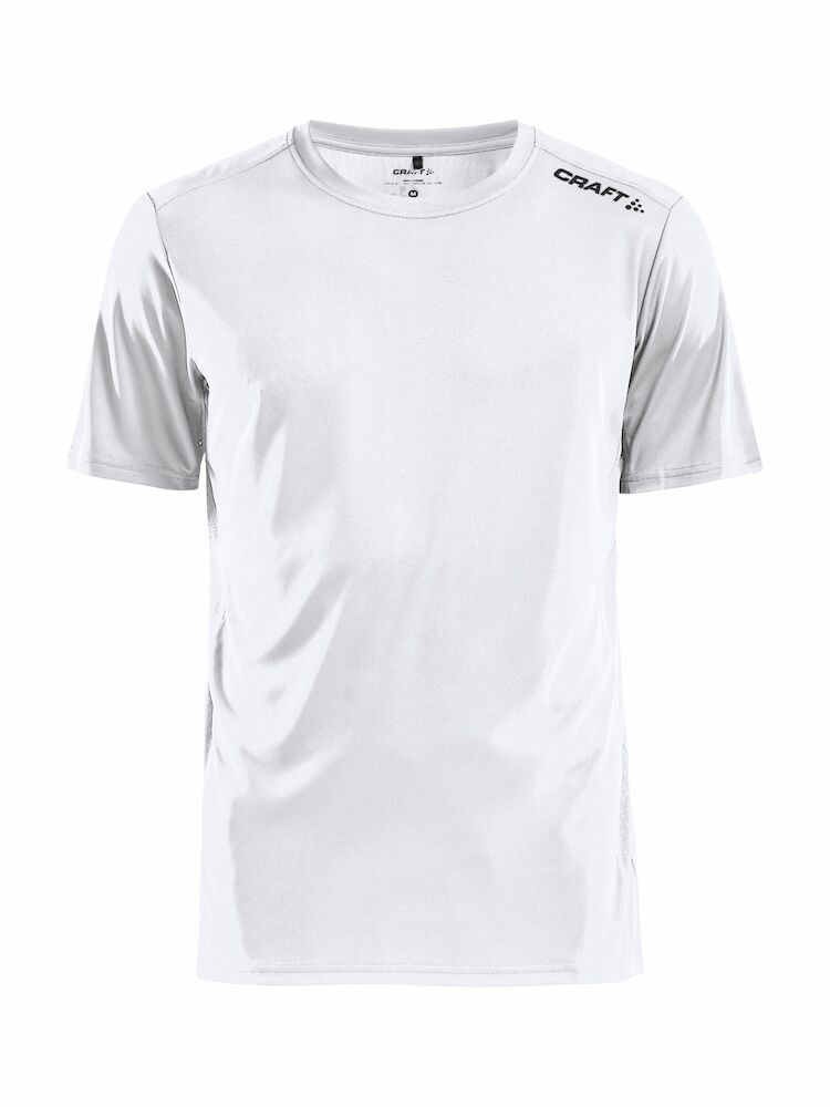 Rush SS Tee M White XS