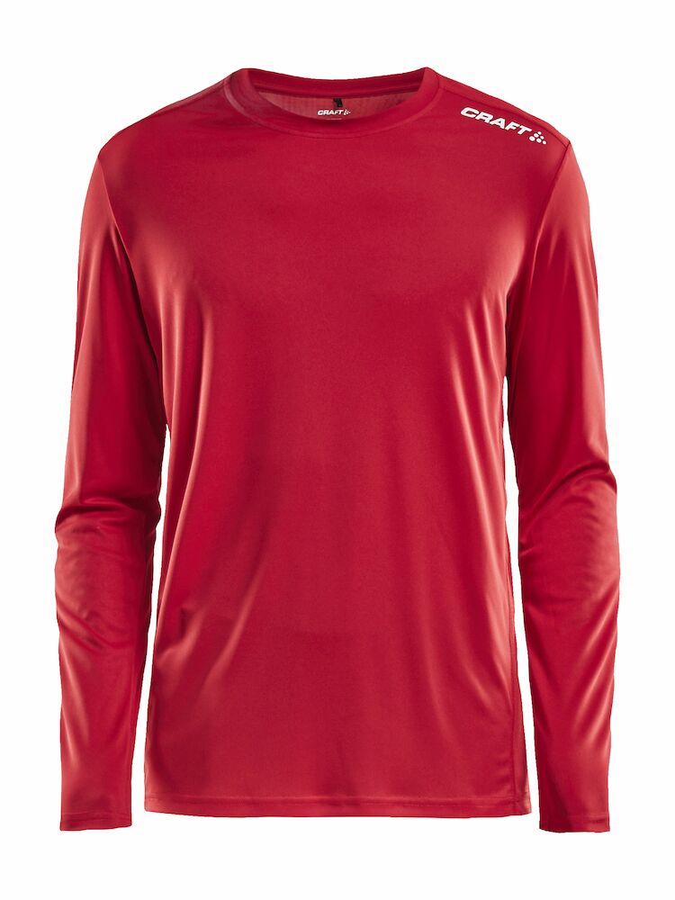 Rush LS Tee M Bright Red XS