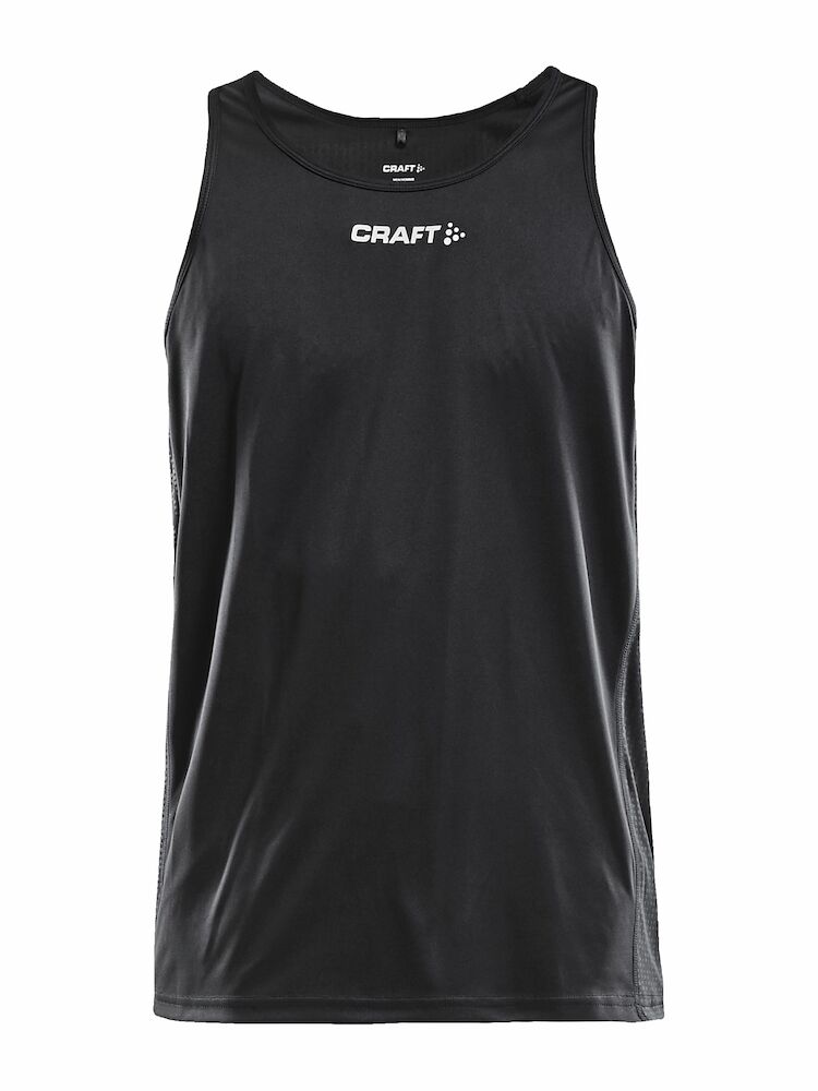 Rush Singlet M Black XS