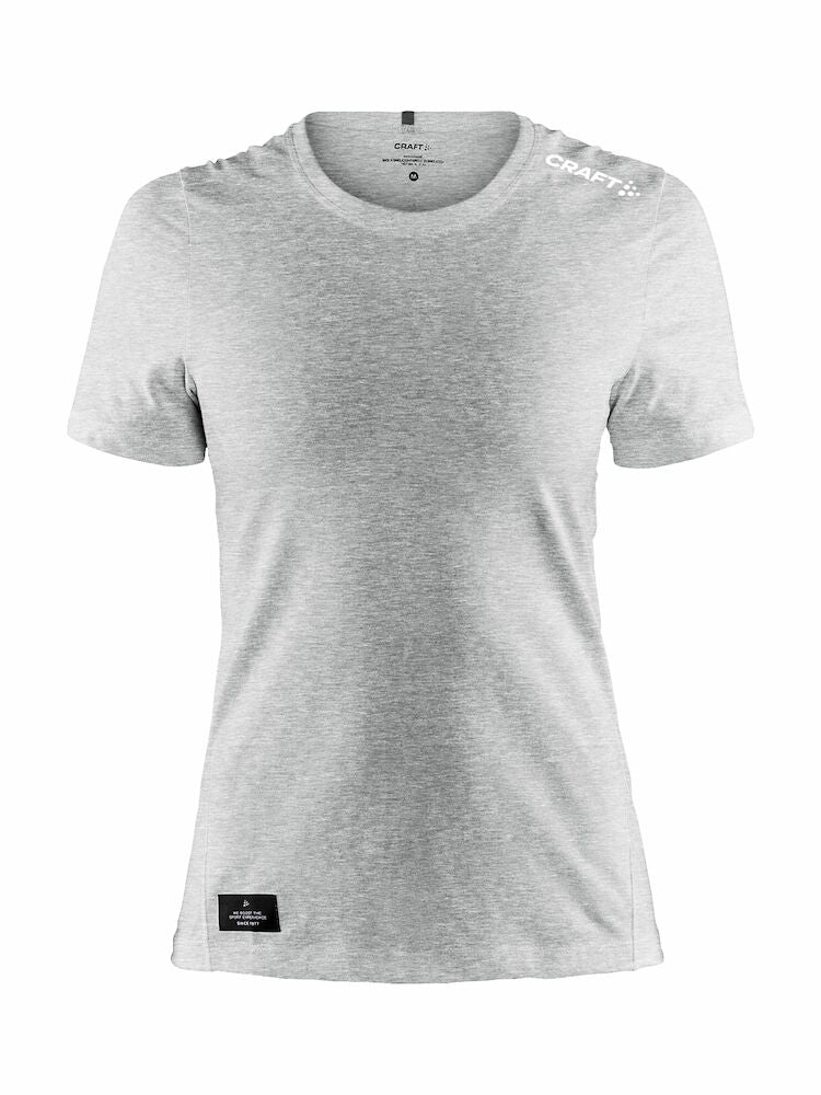 Community Mix SS Tee W Grey Melange XS