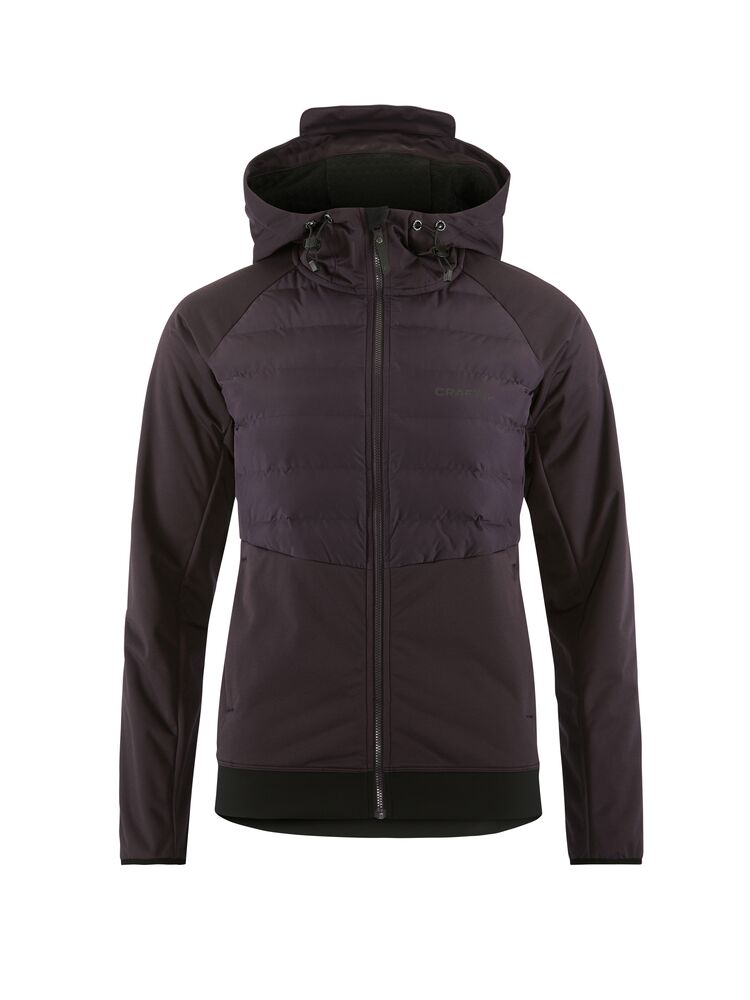 Adv Pursuit Thermal Jkt W Dk Plum/Black XS