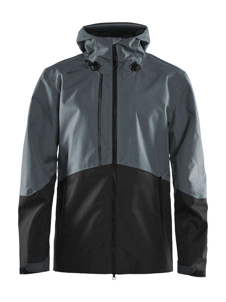 Block Shell Jkt M Asphalt/Black S