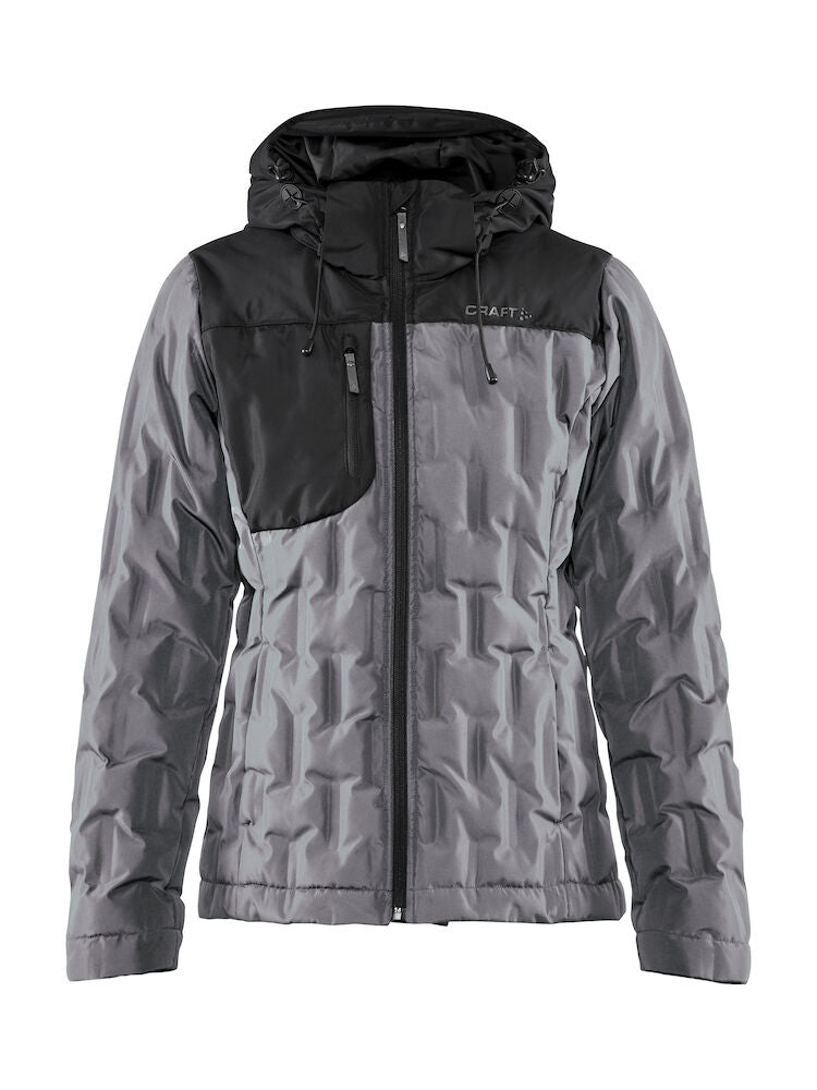 Hybrid Puffy Jacket W Titanium/Bla XS