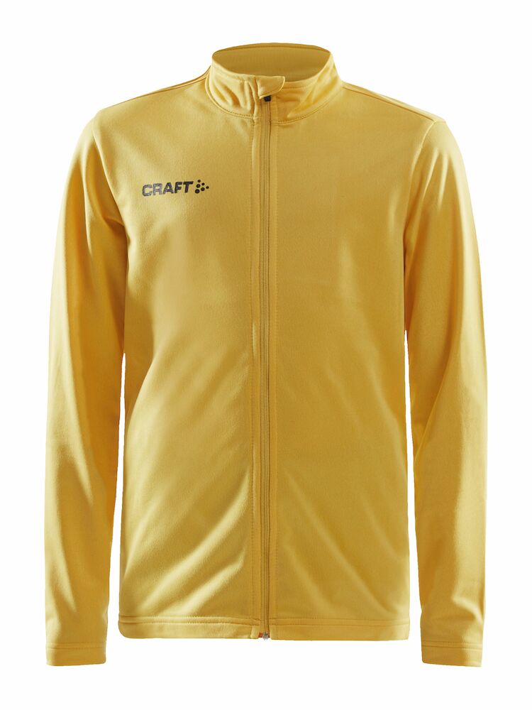 Squad Jacket Jr Yellow 122/128