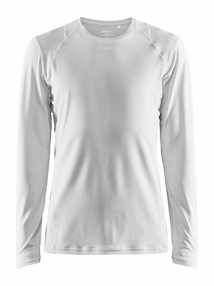 Adv Essence Ls Tee M White XS