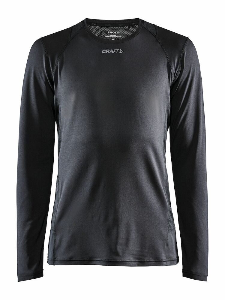 Adv Essence Ls Tee M Black XS