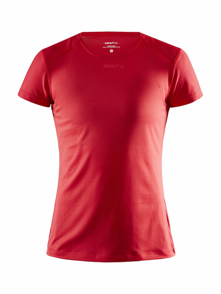 Adv Essence Ss Slim Tee W Bright Red XS