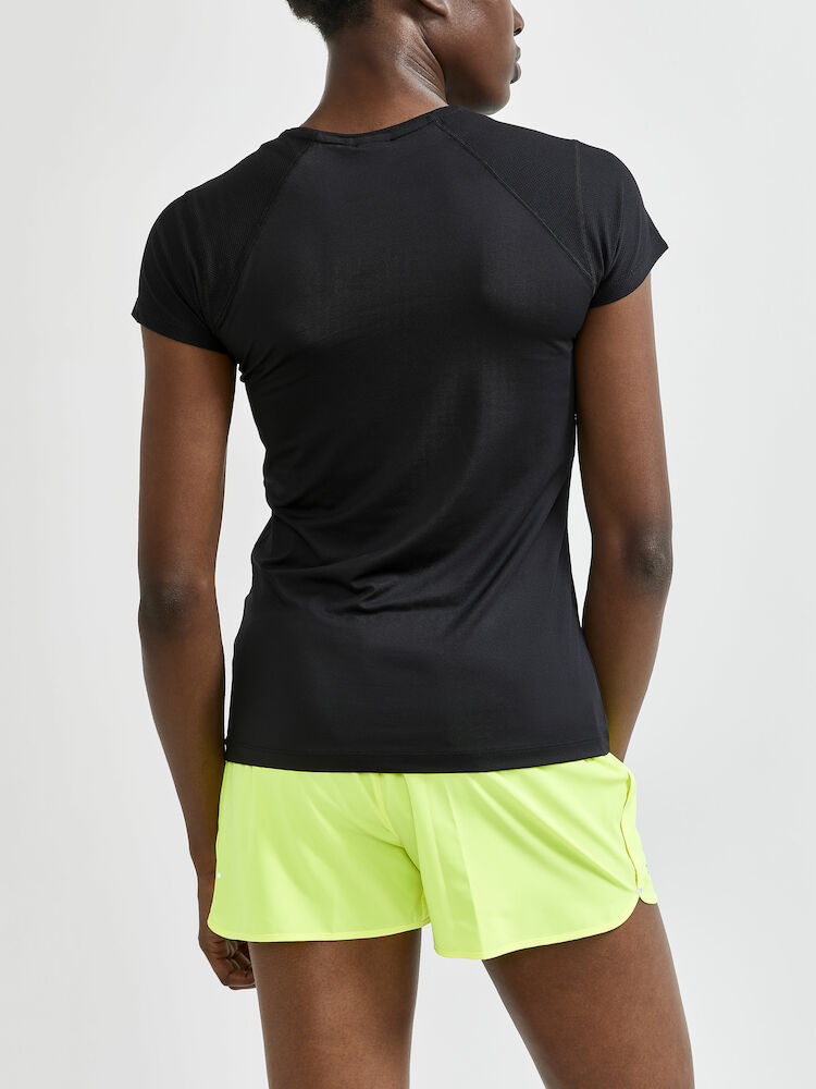 ADV Essence SS Slim Tee W Black