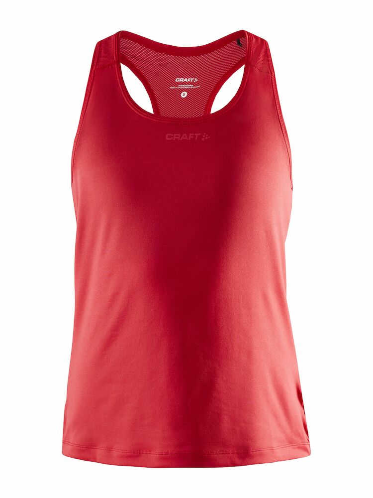 Adv Essence Singlet W Bright Red XS