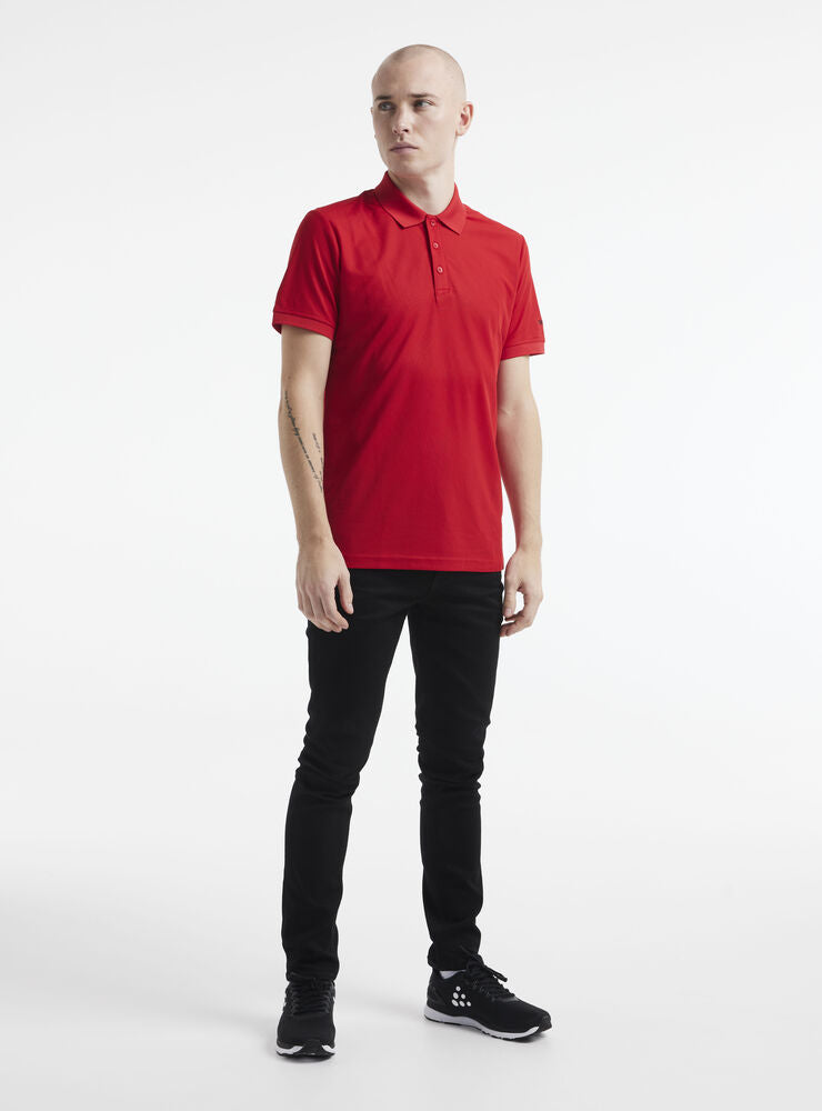 CORE Unify Polo Shirt  M Bright Red