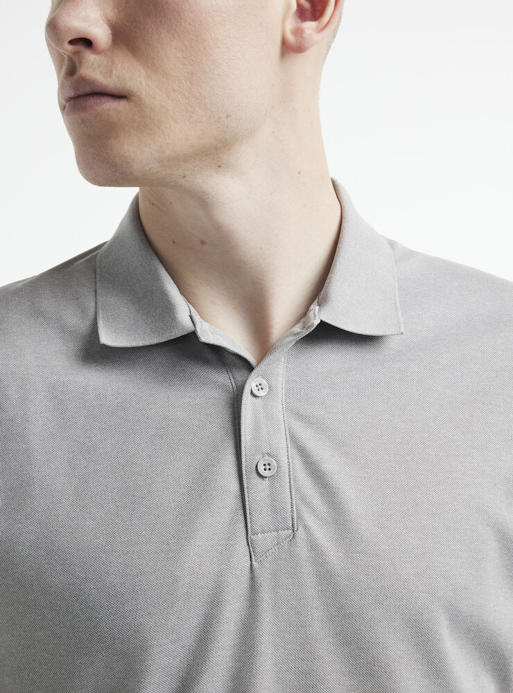 CORE Unify Polo Shirt  M Dk Grey Melange