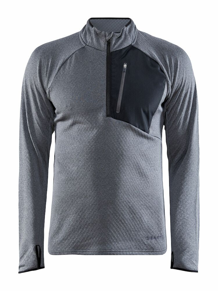 Core Trim Thermal Midlayer M Dk Grey Melange S