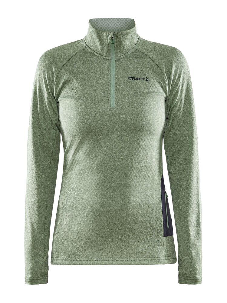 Core Trim Thermal Midlayer W Jade Melange L