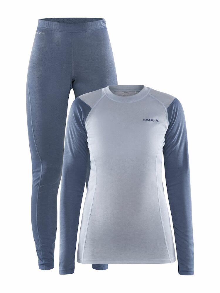 Core Warm Baselayer Set W Flow-Sulfur XS