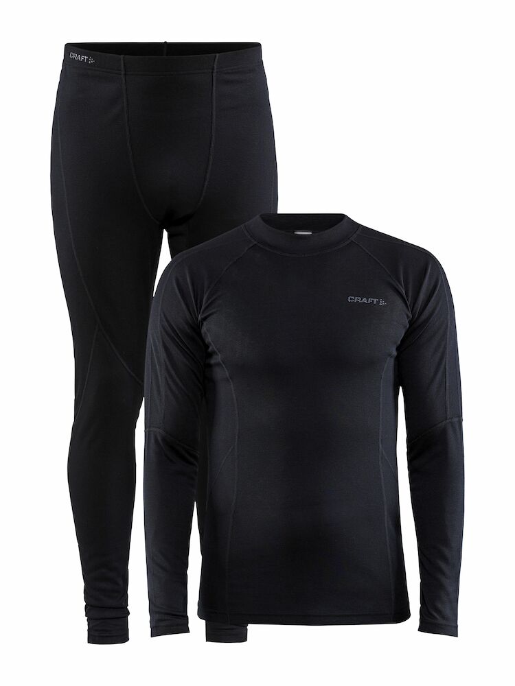 Core Warm Baselayer Set M Black XS