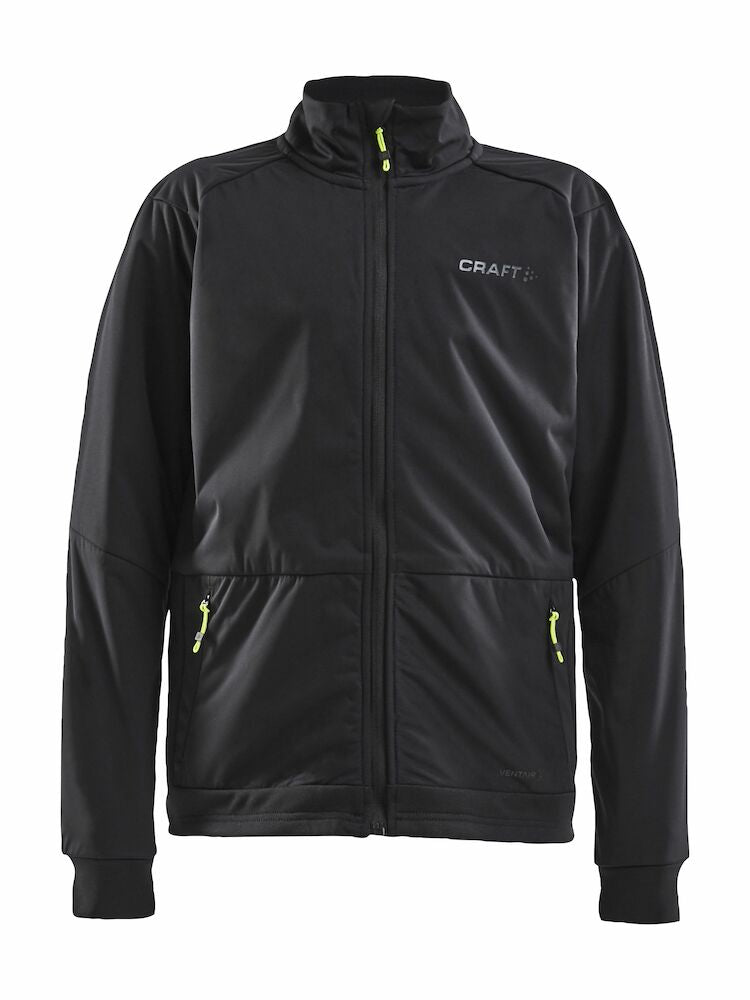 Core Warm Xc Jacket Jr Black 134/140