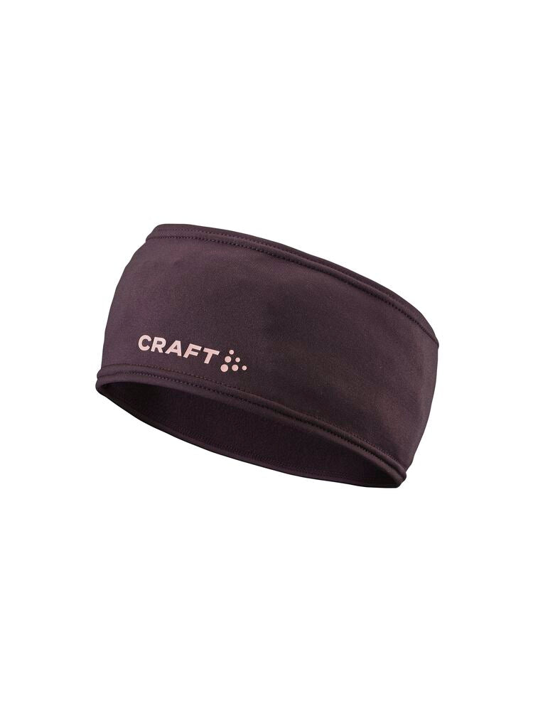 Core Essence Thermal Headband Dk Plum S/M