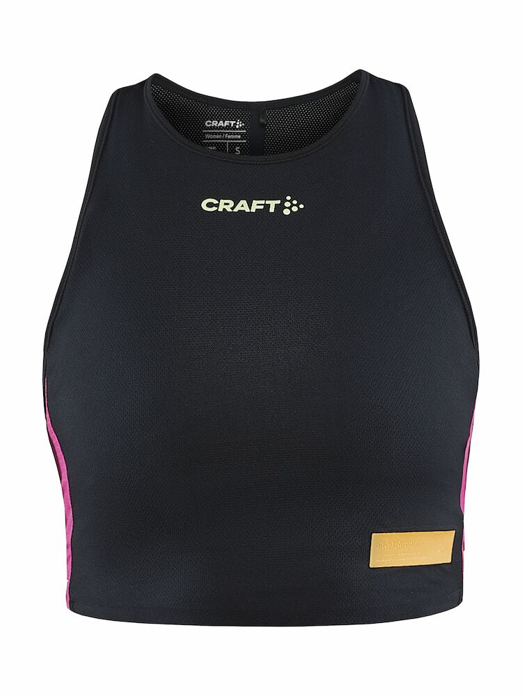 Pro Hypervent Cropped Top W Black-roxo XS