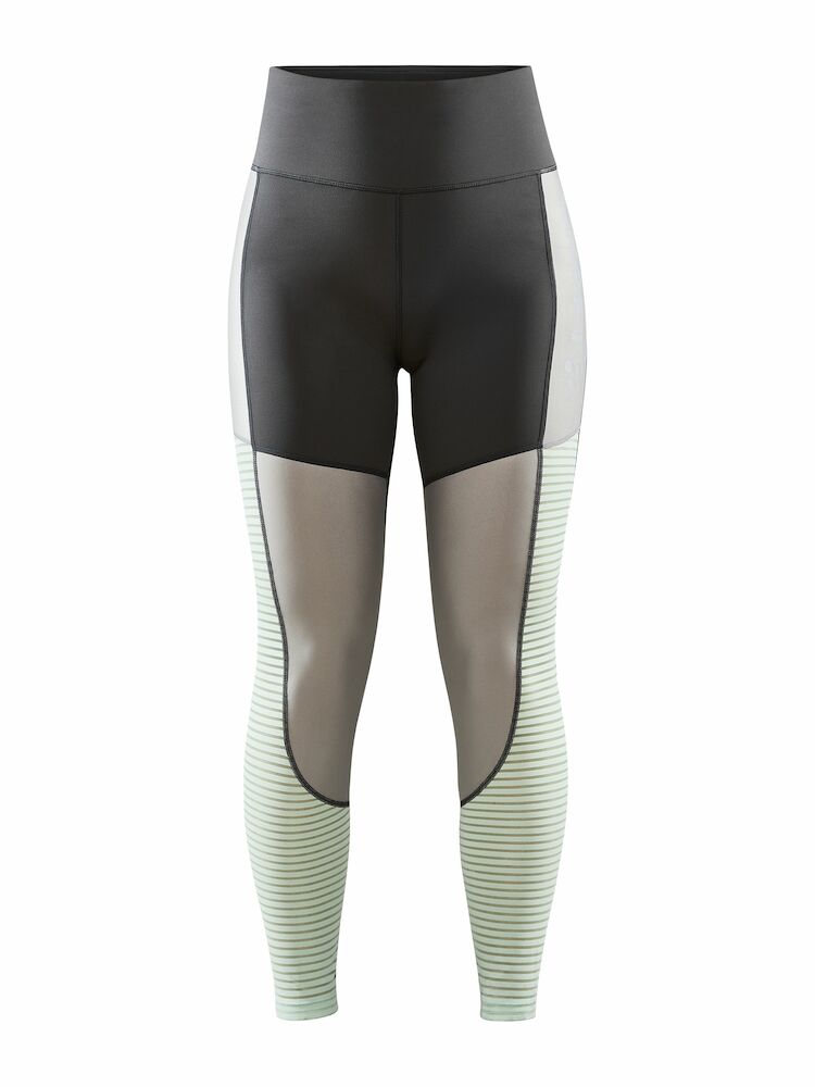 Adv Charge Shiny Tights W Granite/ash L