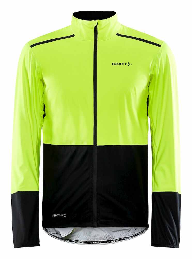 Adv Endur Hydro Jkt M Flumino/black S
