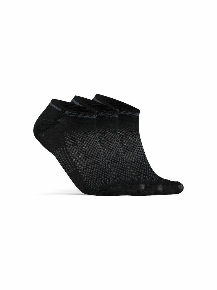 Core Dry Shaftless Sock 3-Pack Black 34/36