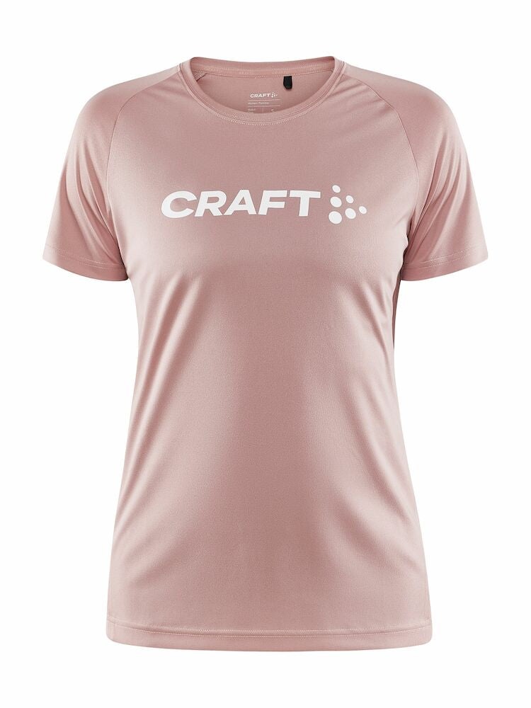 Core Essence Logo Tee W Bleikur XS