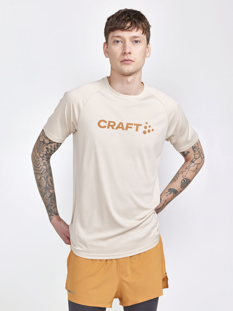 CORE Essence Logo Tee M Ecru