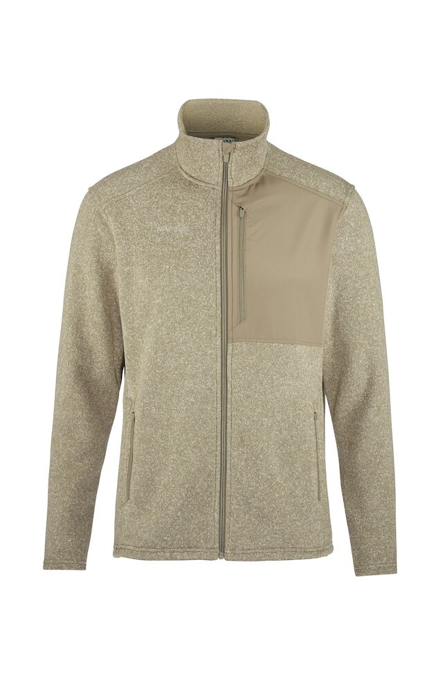 Adv Explore Heavy Fleece Jacket M Raw Melange S