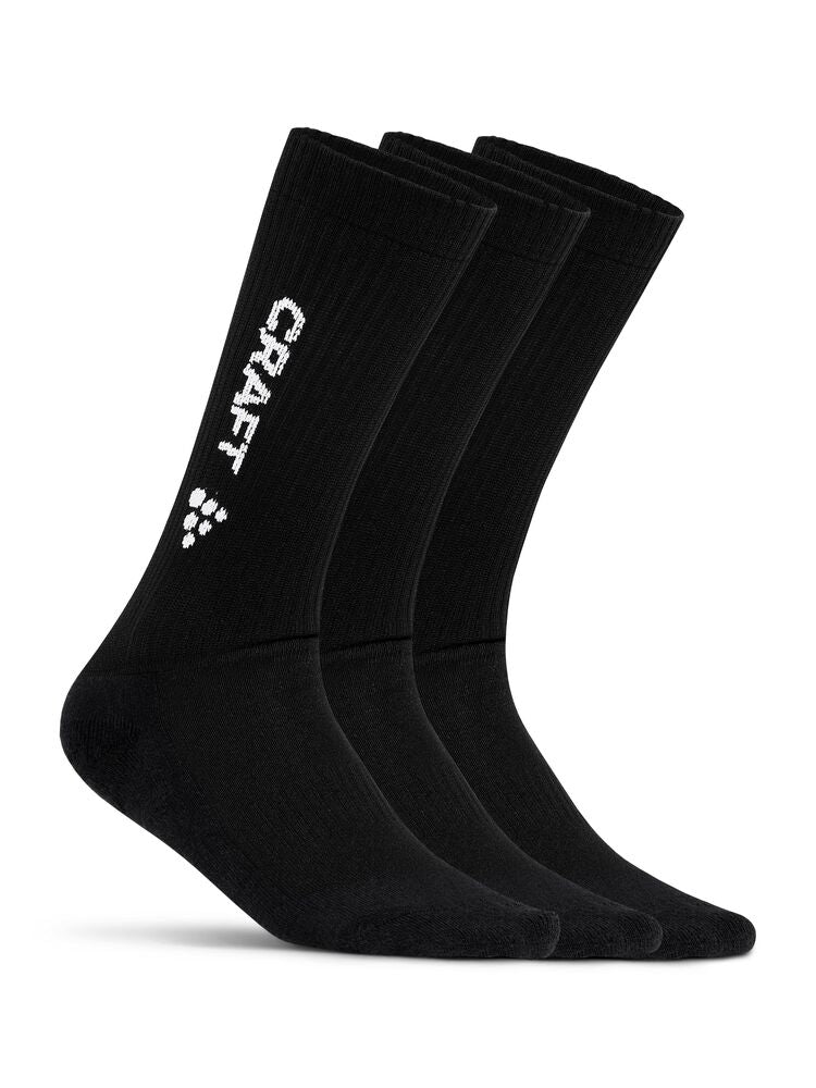 Progress Indoor 3-pack Sock Black 43/45