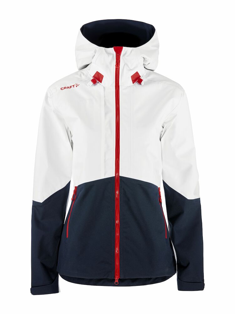 NOR Block Shell Jacket W White-Blaze XS