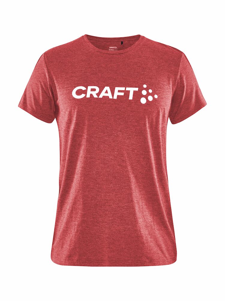 Community Logo SS Tee W Bright Red M XS