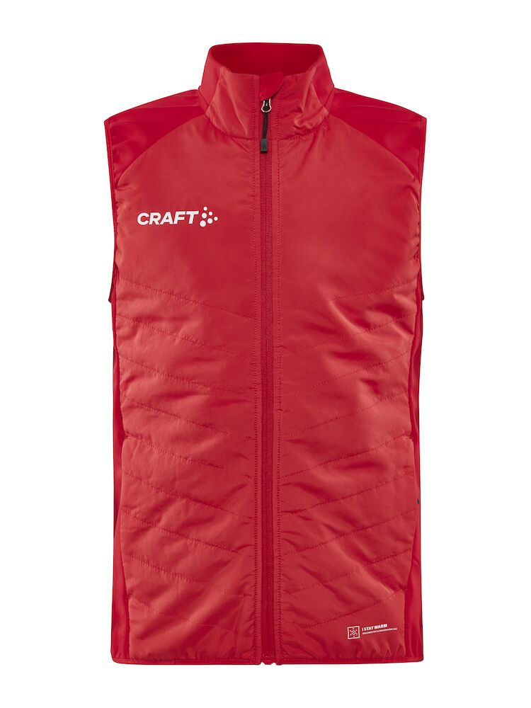 Adv Nordic Ski Club Vest Jr BRIGHT RED 110/116